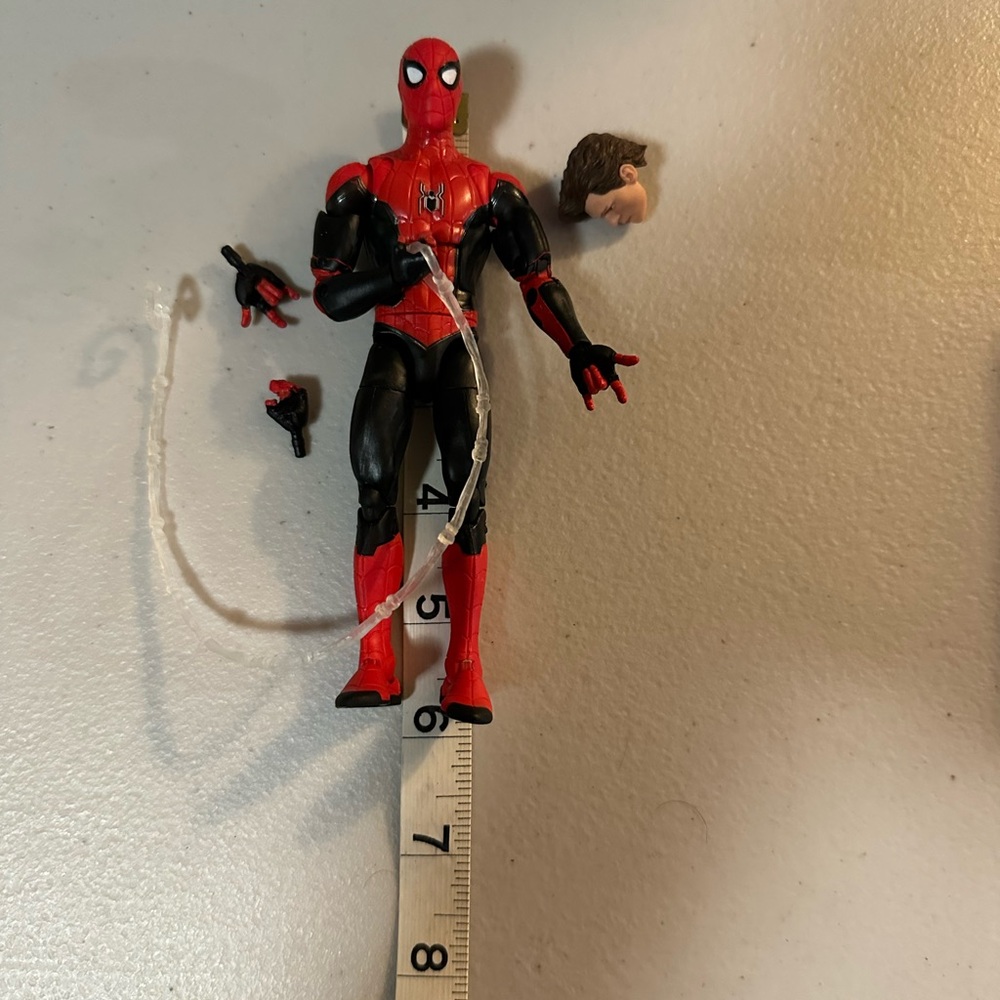 Marvel Legends Series Spider-man Upgraded Suit Spider-Man 6" tom holland